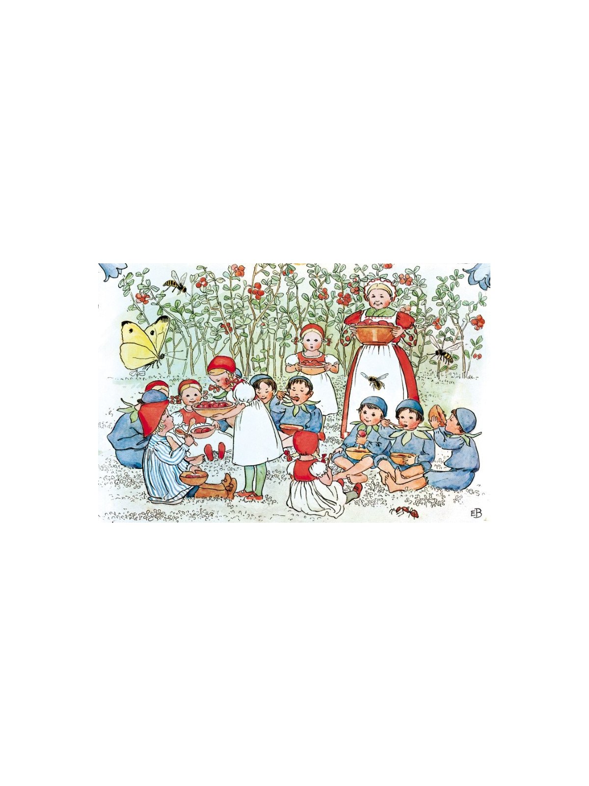 Elsa Beskow - Buch "Lasse im Blaubeerland"