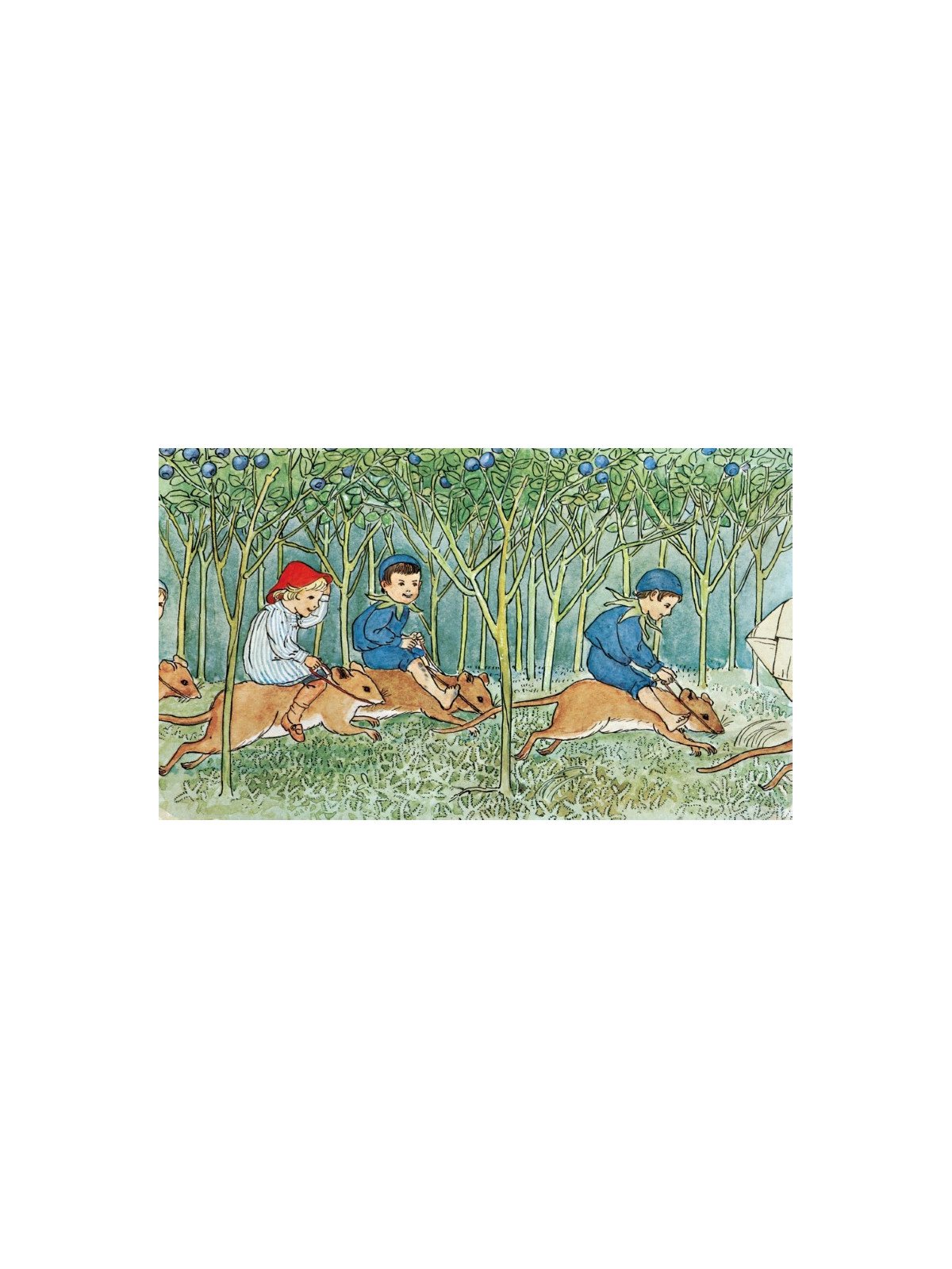 Elsa Beskow - Buch "Lasse im Blaubeerland"