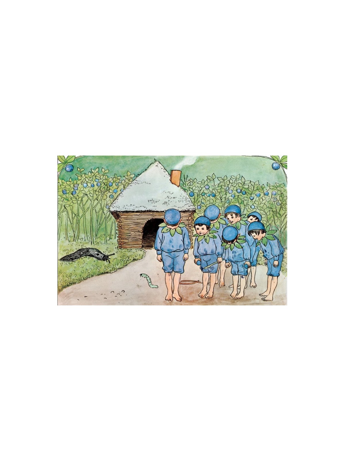 Elsa Beskow - Buch "Lasse im Blaubeerland"