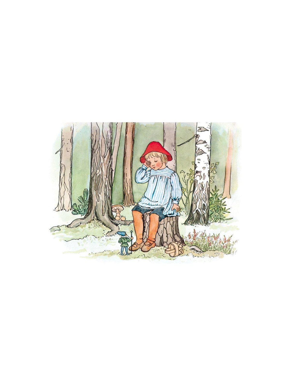 Elsa Beskow - Buch "Lasse im Blaubeerland"
