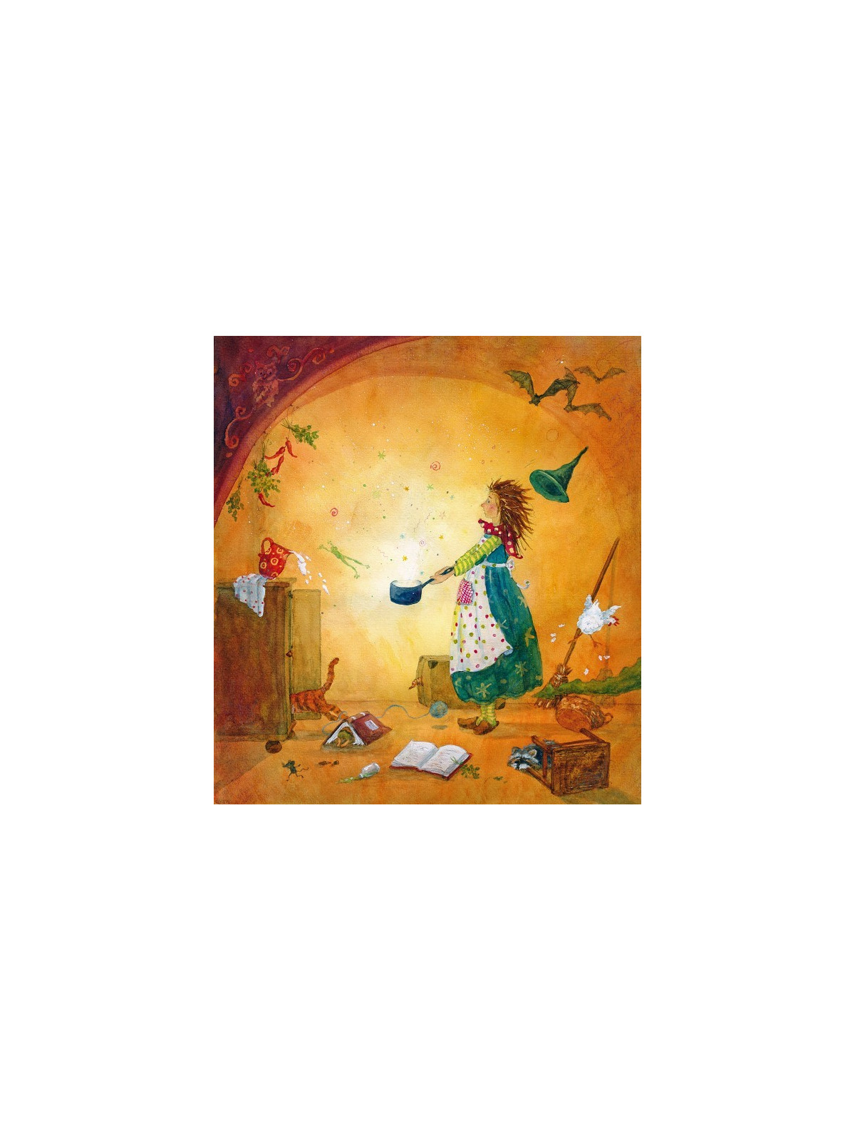 Daniela Drescher - Kochbilderbuch "Küchenzauber mit Merlind und Igor"