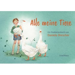 Daniela Drescher - Postkartenbuch "Alle meine Tiere"