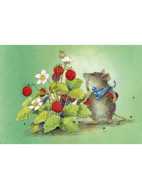 Daniela Drescher - Postkartenbuch "Mäusepost"