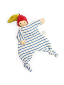 Nanchen Natur - Bio Baby Pünktchengreifling 25cm, salbei