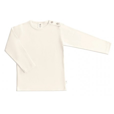 Leela Cotton - Bio Kinder Langarmshirt, natur