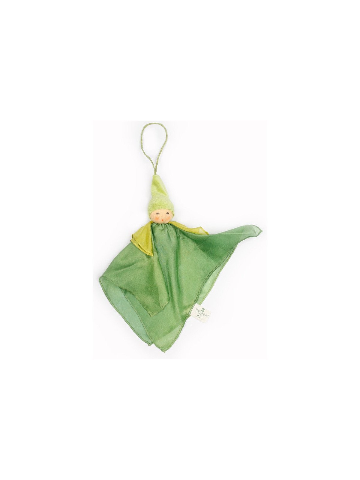 Nanchen Natur - Bio Baby Rassel "Eiswaffel" 19cm