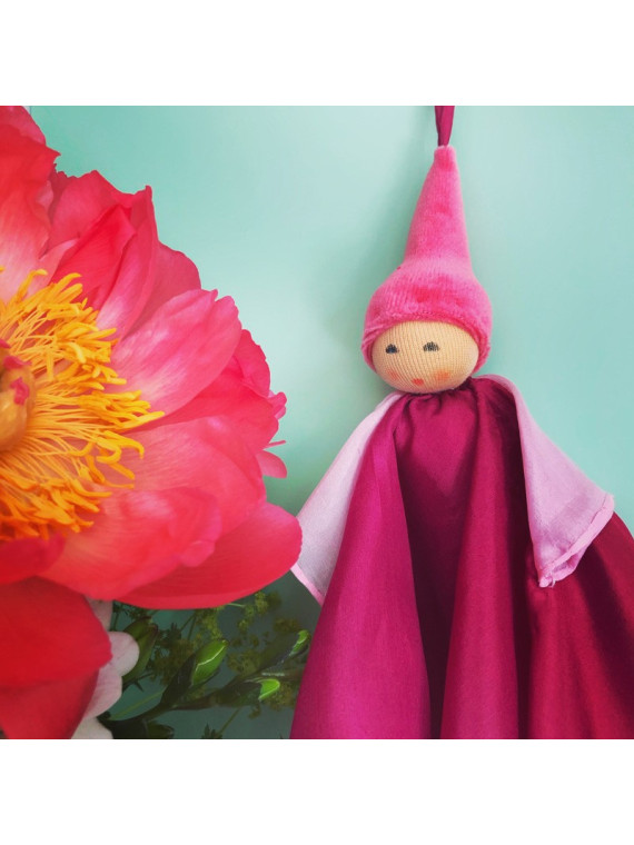 Nanchen Natur - Bio Baby Wiegenfee 25cm, grün