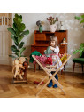 Nanchen Natur - Bio Puppenkleidung "Bekleidungsset Gartenmädchen", 38cm