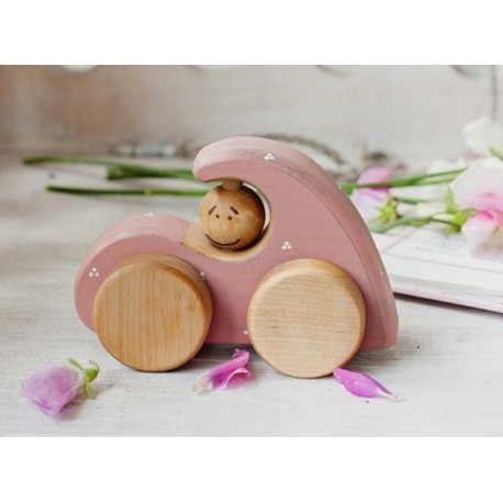 Friendly Toys - Holzspielzeug Holzbus