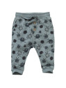 People Wear Organic - Bio Baby Sweathose mit Taschen und Monster-Allover