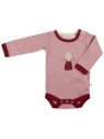 Pigeon - Bio Baby Body mit Maus-Druck