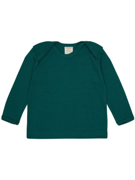 loud + proud - Bio Kinder Langarmshirt Derby Rib uni, bottle