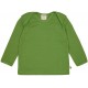 loud + proud - Bio Kinder Langarmshirt Derby Rib uni, grass