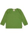 loud + proud - Bio Kinder Langarmshirt Derby Rib uni, grass