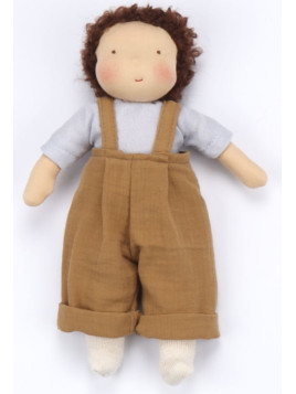 Walkiddy - Bio Waldorfpuppe Lisa, 25 cm