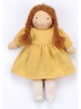 Walkiddy - Bio Waldorfpuppe Anna, 25 cm