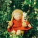Chimpy Toys - Bio Waldorfpuppe Lilli, 38 cm