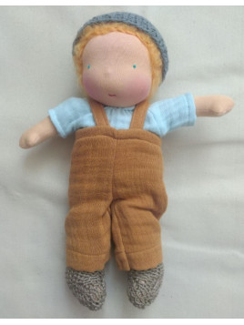 Chimpy Toys - Bio Waldorfpuppe Tio, 38 cm
