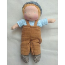 Chimpy Toys - Bio Waldorfpuppe Tio, 38 cm