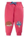 frugi - Bio Baby Sweathose "Character" mit Igel/Pilz-Patches