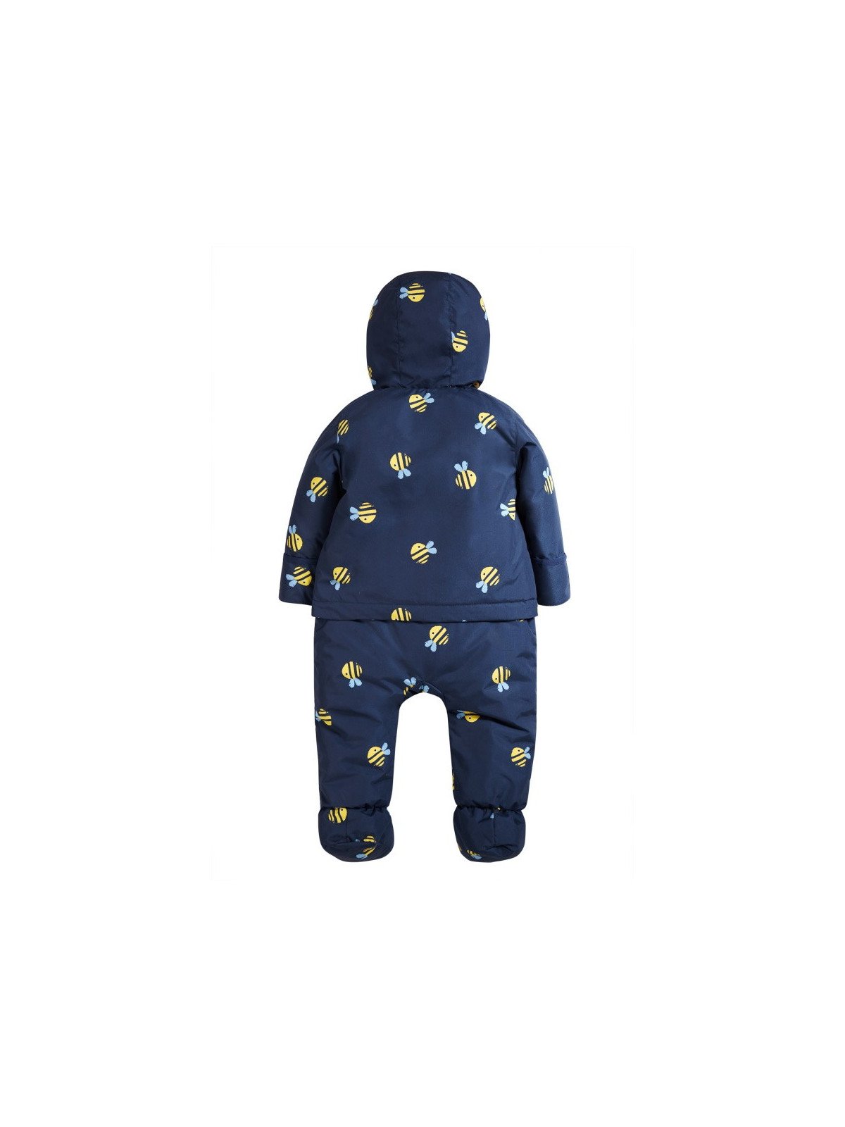frugi - Bio Baby Schneenazug "Rambler Pram" mit Bienen-Allover