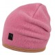 pure pure by BAUER - Bio Kinder Fleece Beanie, Wolle, dusty-pink