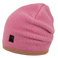 pure pure by BAUER - Bio Kinder Fleece Beanie, Wolle, dusty-pink