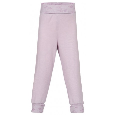 ENGEL - Bio Baby Hose mit Nabelbund, Wolle/Seide, magnolie