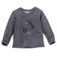 People Wear Organic - Bio Kinder Langarmshirt mit Pinguin-Druck