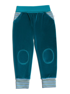 Leela Cotton - Bio Baby Nickyhose, ozeanblau