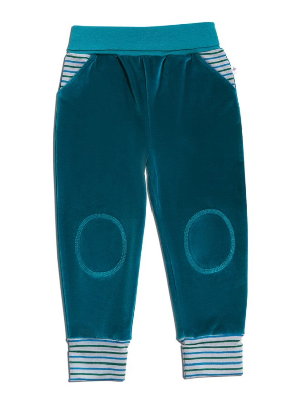 Leela Cotton - Bio Baby Nickyhose, ozeanblau