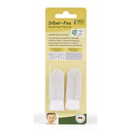 Grünspecht Naturprodukte - Mundpflege-Fingerling “Silber-Fee”