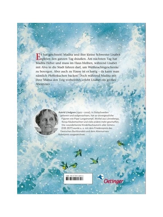 Astrid Lindgren - Buch "Guck mal, Madita, es schneit!"