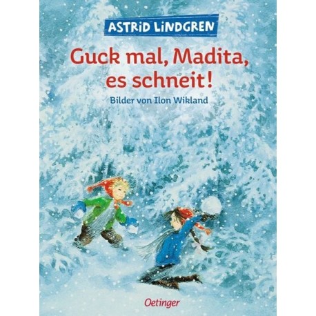 Astrid Lindgren - Buch "Guck mal, Madita, es schneit!"