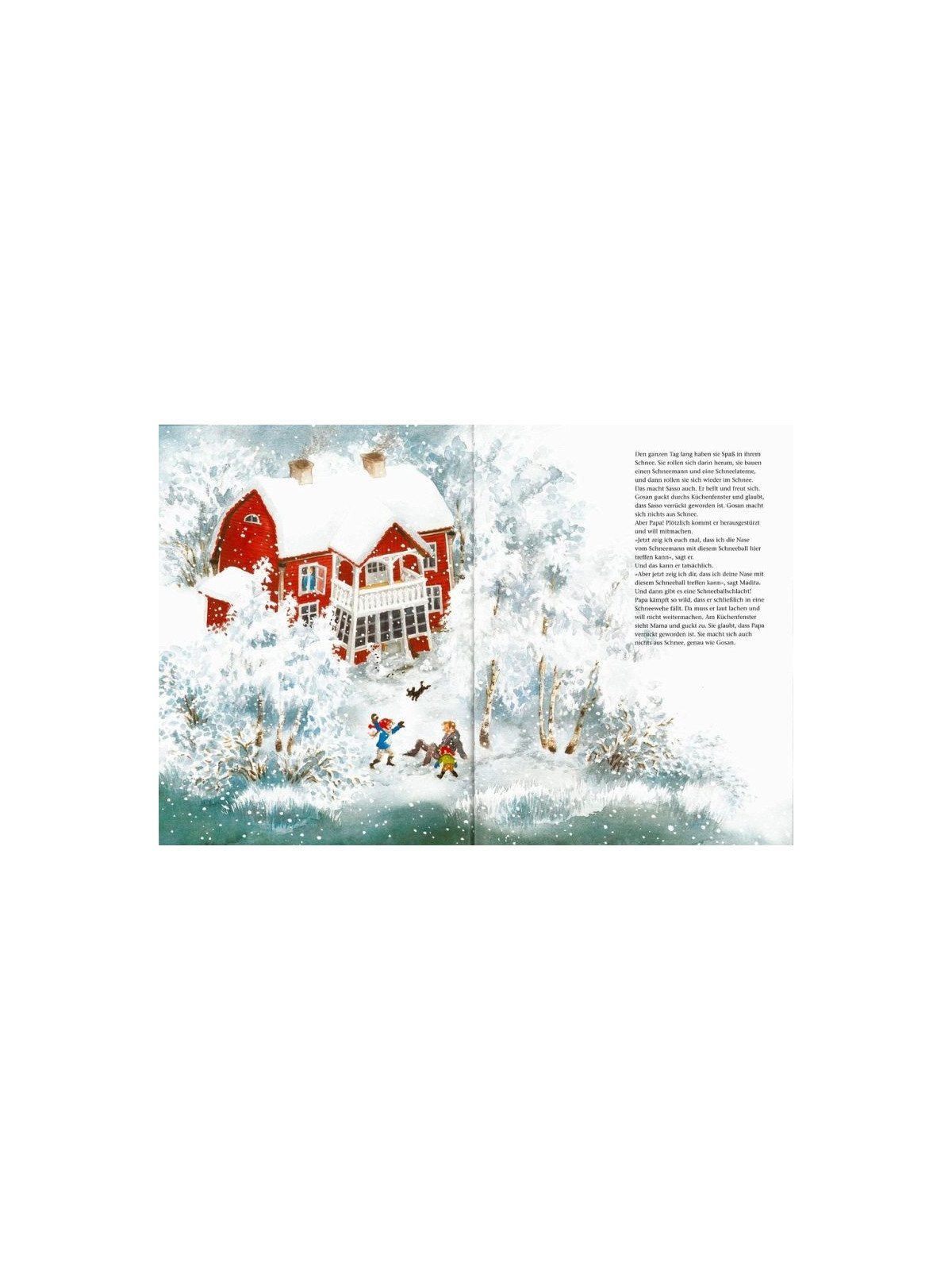 Astrid Lindgren - Buch "Guck mal, Madita, es schneit!"
