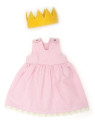 Nanchen Natur - Bio Puppenkleidung "Bekleidungsset Prinzessin", 38cm