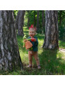 Nanchen Natur - Bio Baby Schmusepuppe "Wuschel" 26cm, grün