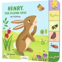 Anja Kiel - Pappbilderbuch "Mein erstes Jahreszeitenbuch: Henry, der kleine Hase - im Frühling"