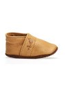 Wilde 10  - Bio Baby Lederschuhe "Brownie mit Branding", braun