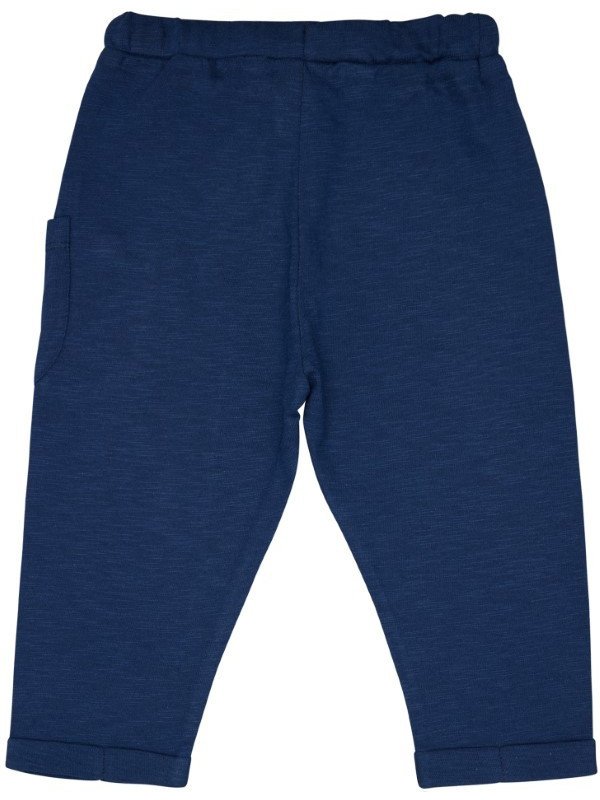 loud + proud - Bio Kinder Slub Jersey Hose, blau