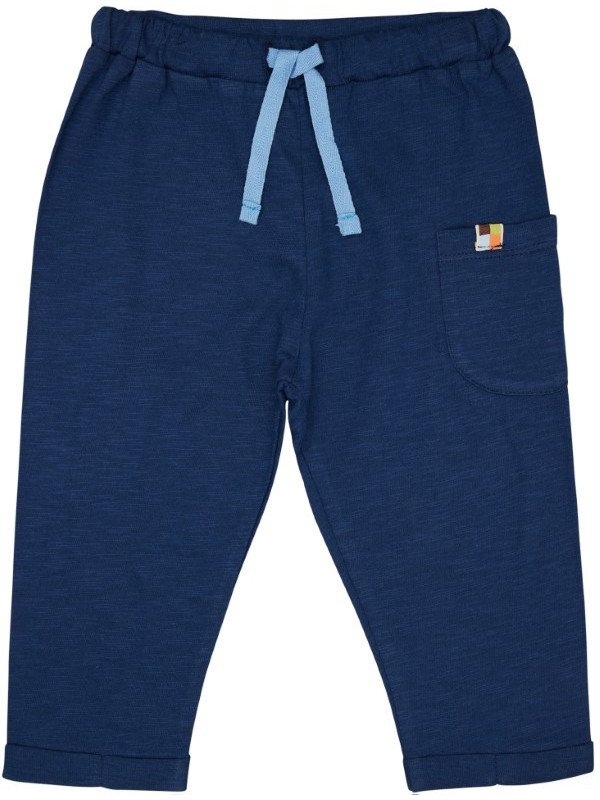 loud + proud - Bio Kinder Slub Jersey Hose, blau