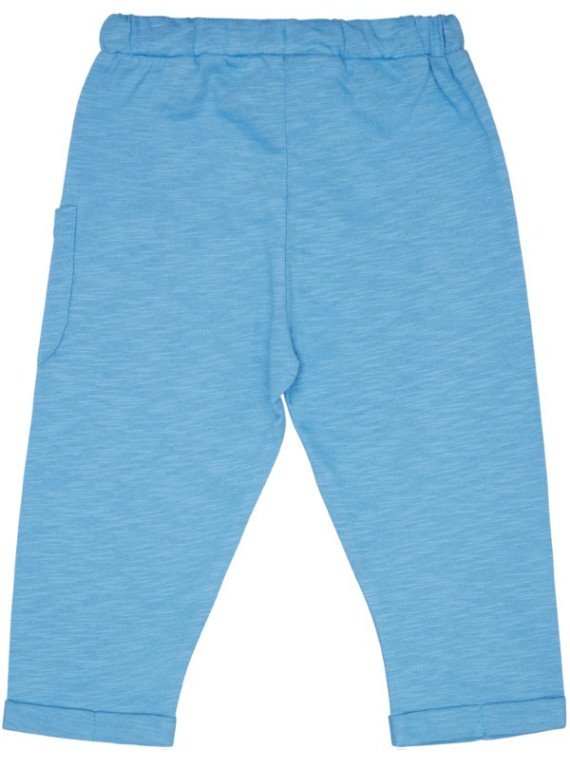 loud + proud - Bio Kinder Slub Jersey Hose, blau