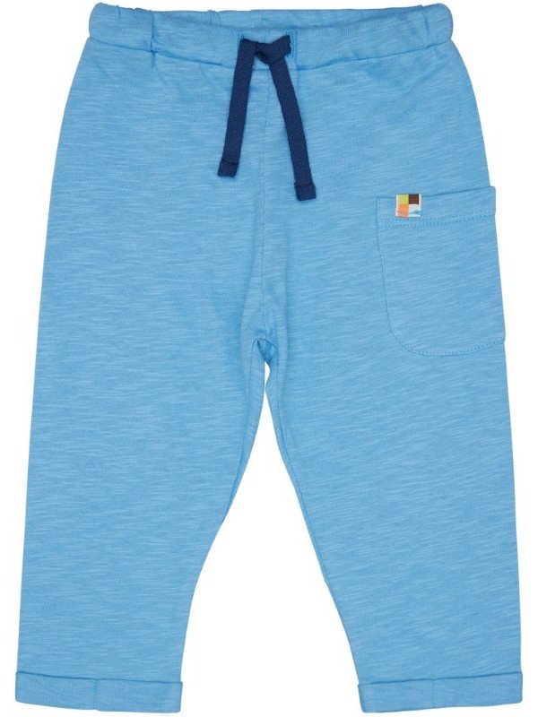 loud + proud - Bio Kinder Slub Jersey Hose, blau