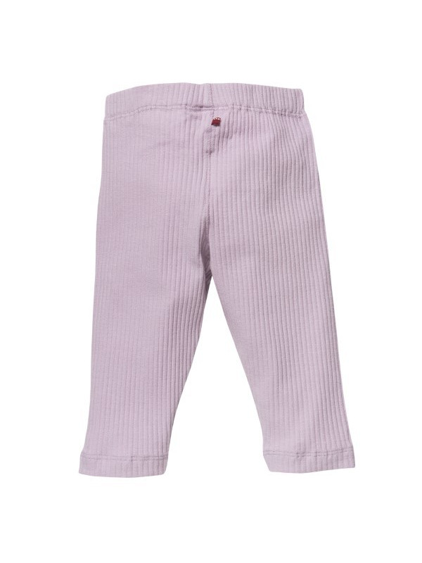 People Wear Organic - Bio Kinder Leggings mit Rippen-Struktur, flieder