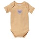 People Wear Organic - Bio Baby Body kurzarm mit Herz-Druck und Streifen