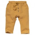 People Wear Organic - Bio Baby Musselin Hose mit Taschen, honiggelb