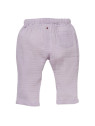 People Wear Organic - Bio Baby Musselin Hose mit Taschen, flieder