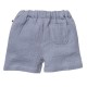 People Wear Organic - Bio Baby Musselin Shorts mit Taschen, taubenblau