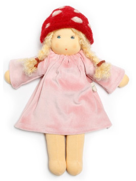 Nanchen Natur - Bio Schmusepuppe "Gartenkind Lene" 35cm