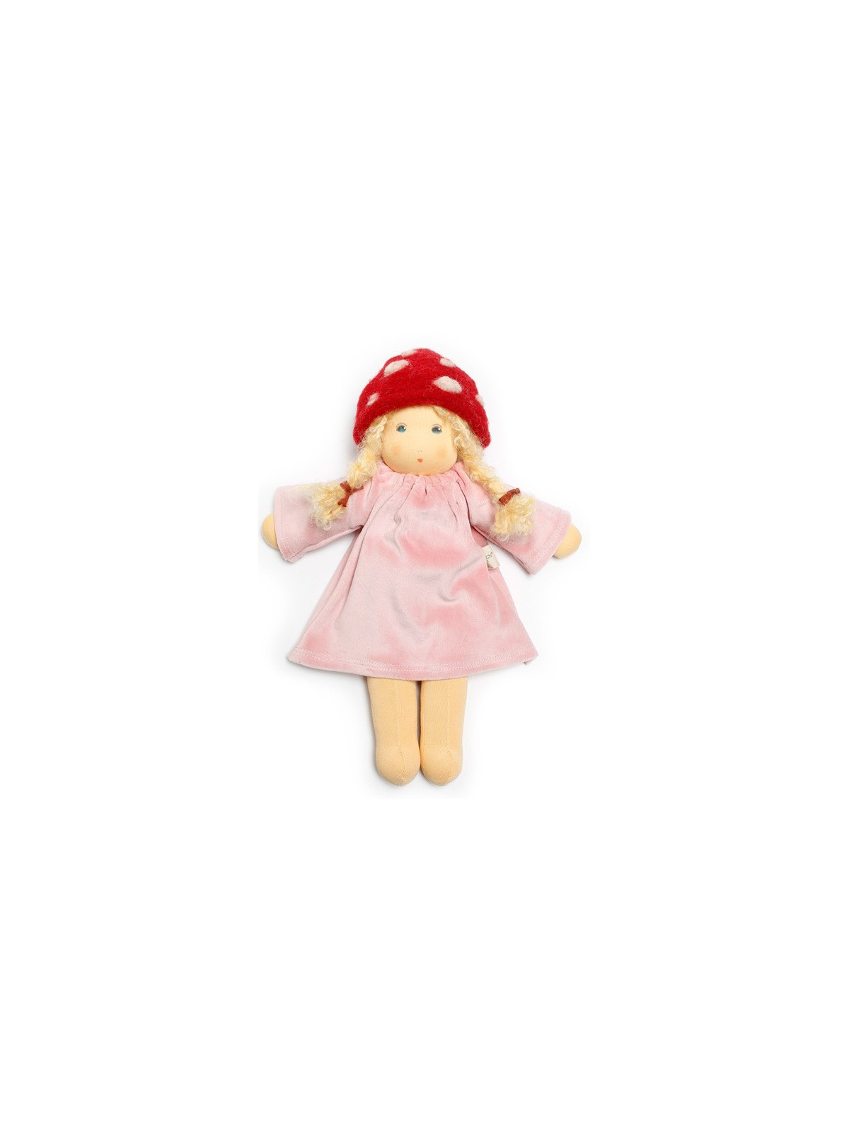 Nanchen Natur - Bio Schmusepuppe "Gartenkind Lene" 35cm